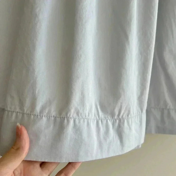 J. Crew Light Grey A-Line Mini Stretch Skirt, Size 6 - Picture 12 of 16